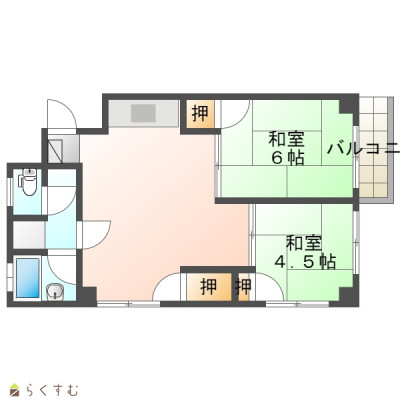 ハイタウン長岡　401号室