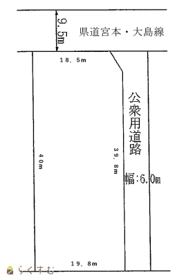 長岡市喜多町貸土地